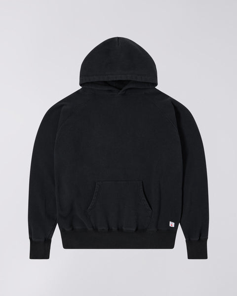 Raglan Sleeve Hoodie - Black