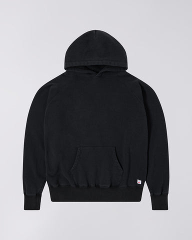 Raglan Sleeve Hoodie - Black