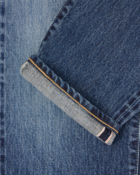 Regular Tapered Red Selvage 14oz - Blue Dark Used