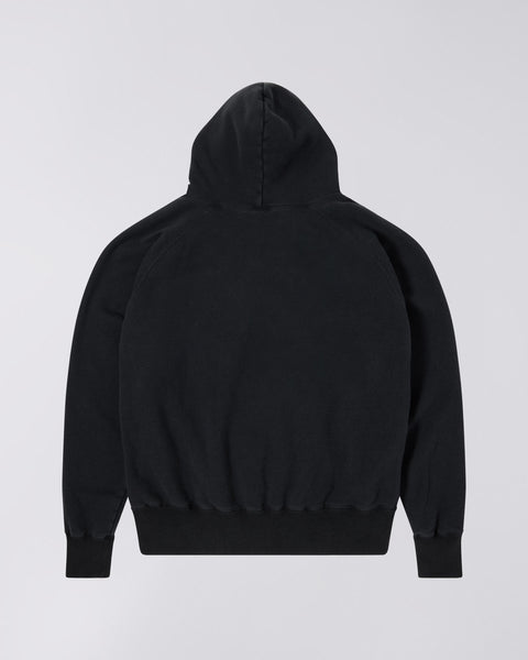 Raglan Sleeve Hoodie - Black