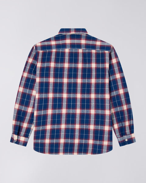 Work Shirt - Navy/Red