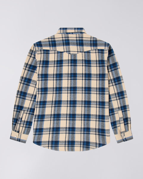Western Shirt - Navy/Blue
