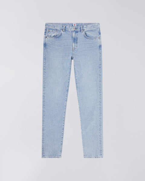 Slim Tapered Kaihara 12,5oz Openenend Denim - Blue Mid Light Used