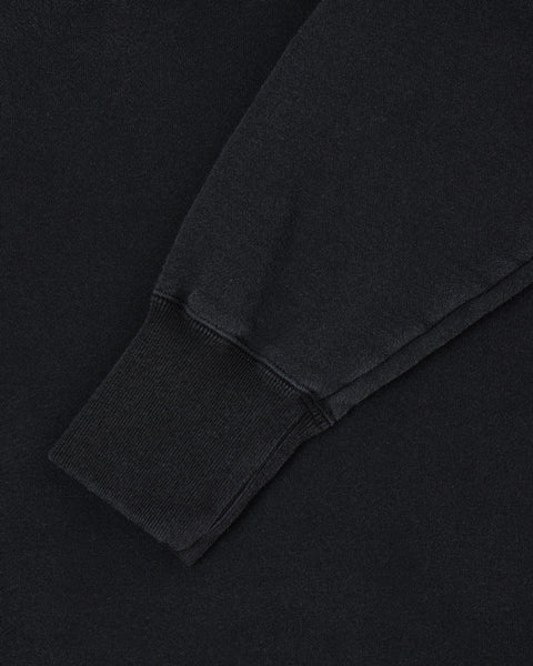 Raglan Sleeve Hoodie - Black