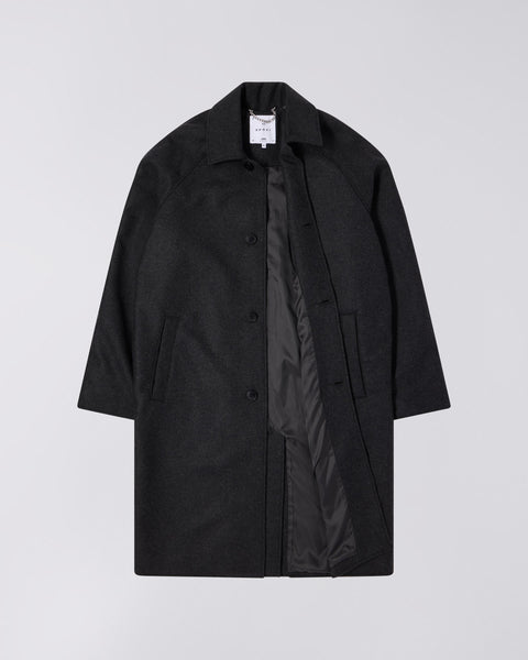 Mac Wool Coat - Grey Marble