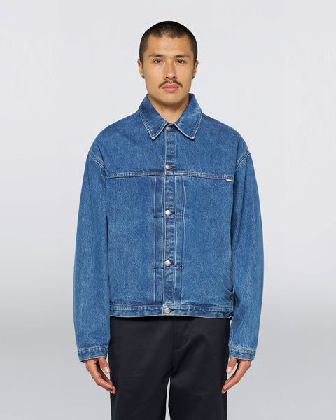 Freeland Jacket 14,6oz - Mid Stone Wash