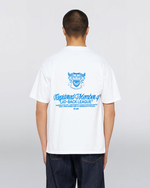 Laid Back League T-Shirt - White