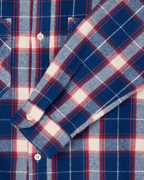 Work Shirt - Navy/Red