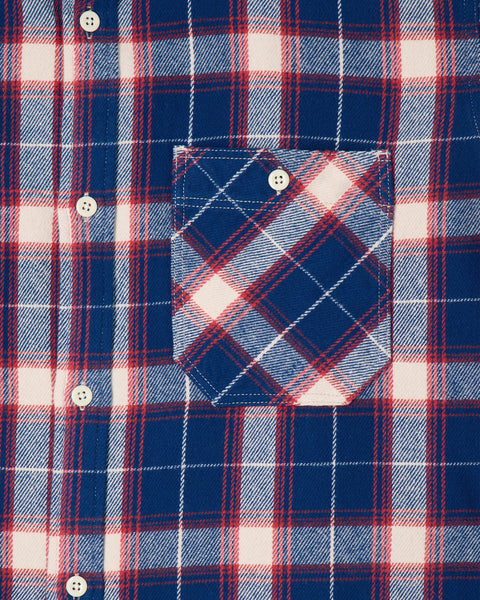Work Shirt - Navy/Red