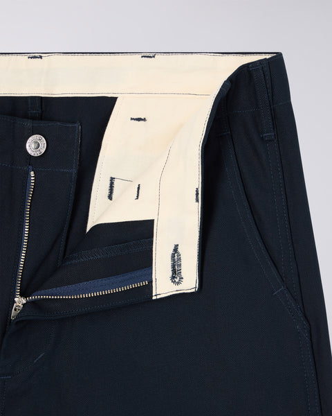 Wide Trousers Pant - Navy Unwashed