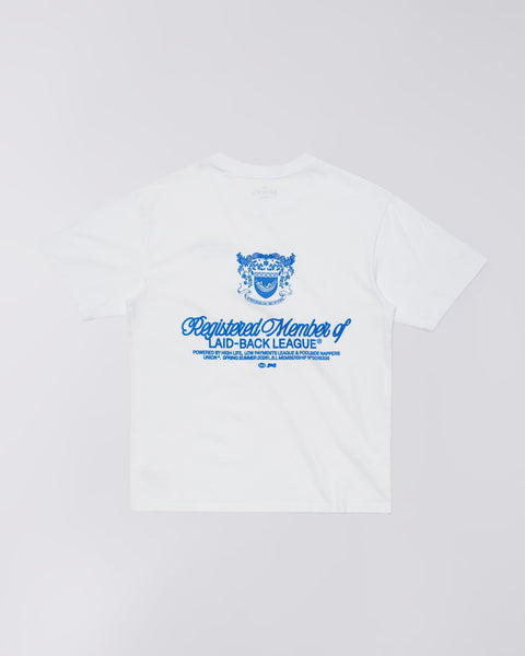 Laid Back League T-Shirt - White
