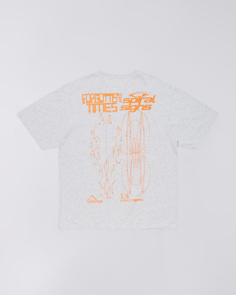 Spiral Sighs T-Shirt - Grey