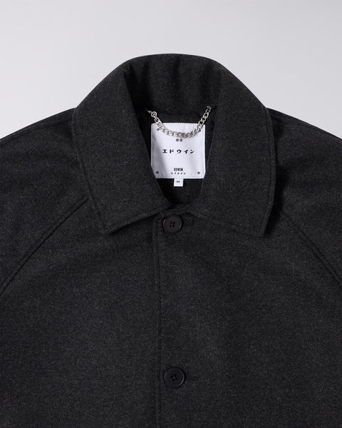 Mac Wool Coat - Grey Marble