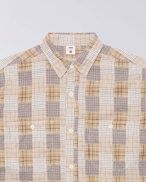 Work Shirt - Beige/Brown
