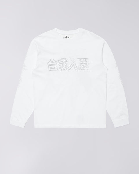 Robot T-Shirt LS - White