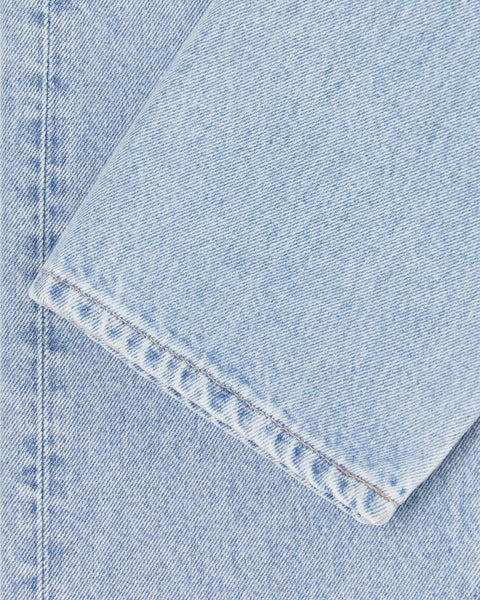 Slim Tapered Kaihara 12,5oz Openenend Denim - Blue Mid Light Used