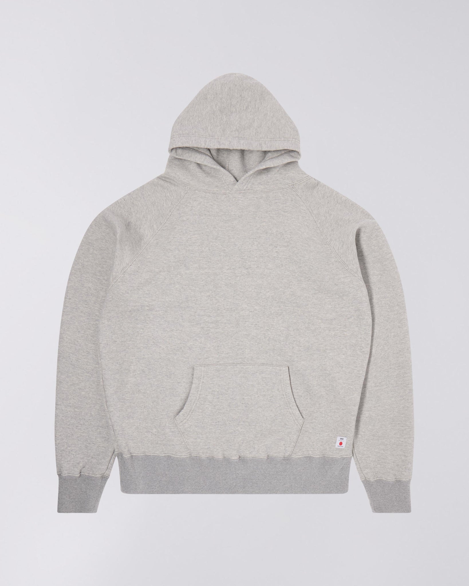 Raglan Sleeve Hoodie - Grey Marble