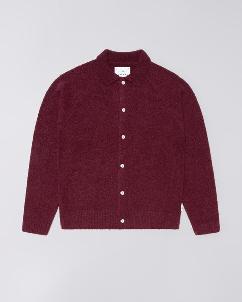 Gemini Cardigan - Burgundy