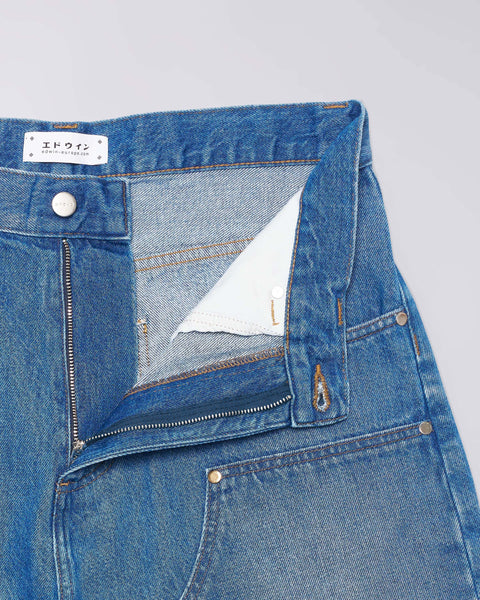 Cosmos Pant 14.6oz - Blue Dark Marble Wash