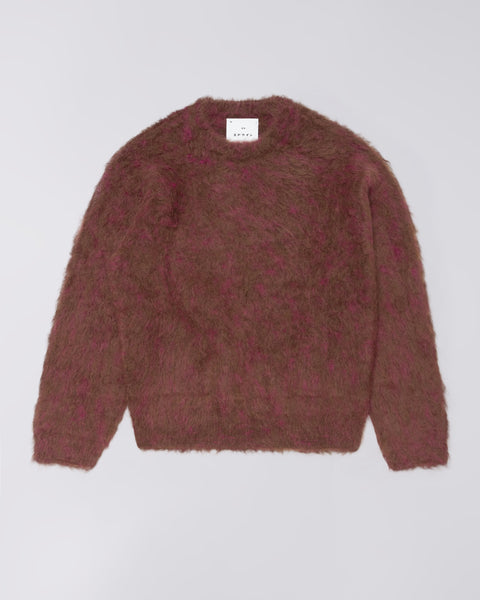 Baz Sweater - Brown/Pink
