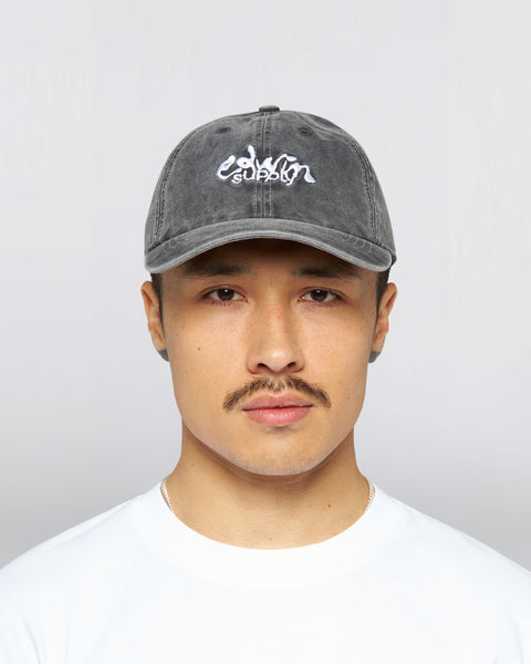 Soft Washed Casquette - Black Stone