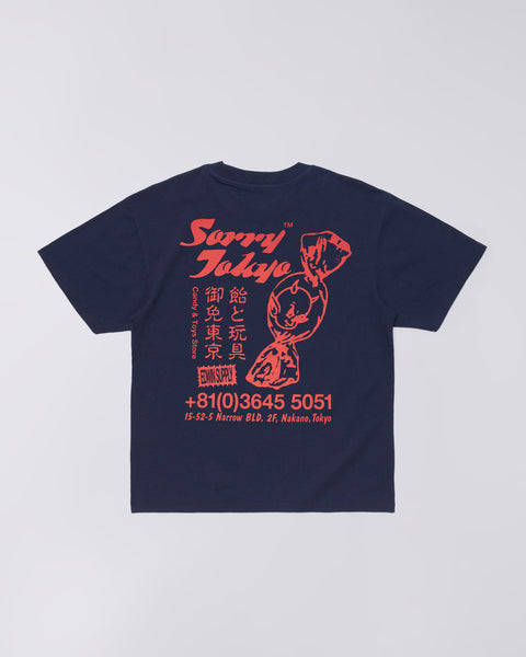 Sorry Tokyo T-Shirt - Maritime Blue