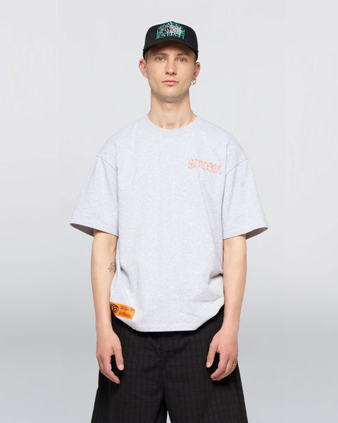 Spiral Sighs T-Shirt - Grey