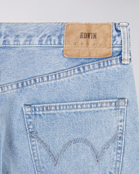 Slim Tapered Kaihara 12,5oz Openenend Denim - Blue Mid Light Used