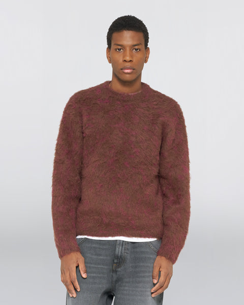 Baz Sweater - Brown/Pink