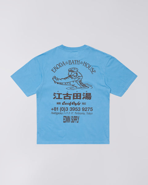 Ekoda Bath T-Shirt - Azure Blue