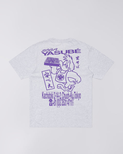 Soba Yasube T-Shirt - Grey