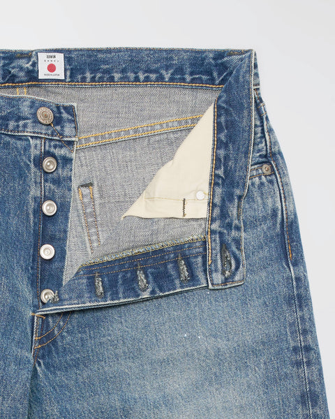 Loose 13,5oz - Rainbow Selvage- Blue Mid Used (paint)