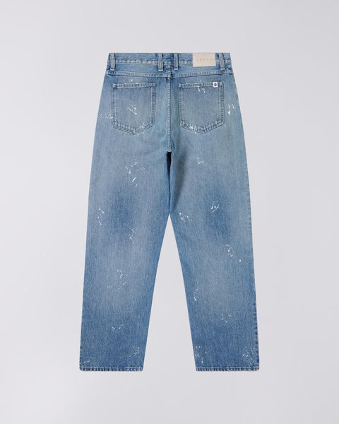 Cosmos Pant 14.6oz - Blue Dark Marble Wash
