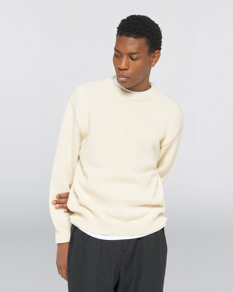 Ellis Hibiki Sweater - Off White / Baltic