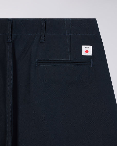 Wide Trousers Pant - Navy Unwashed