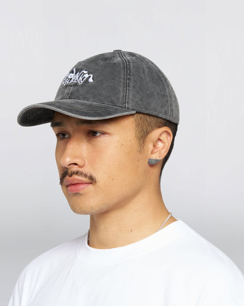 Soft Washed Casquette - Black Stone