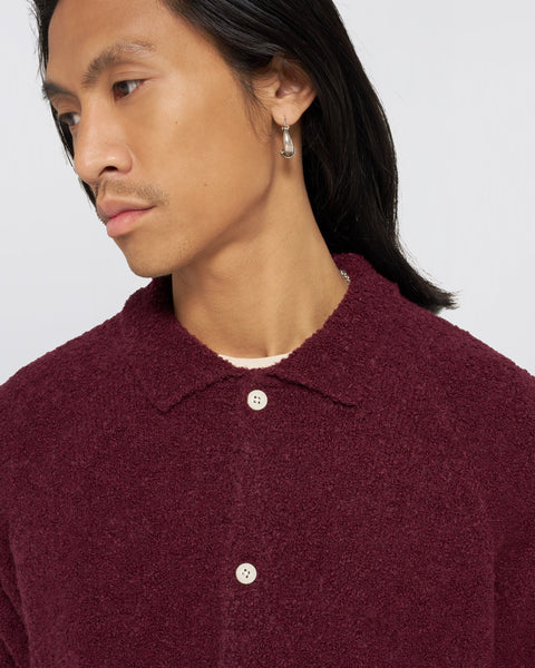 Gemini Cardigan - Burgundy