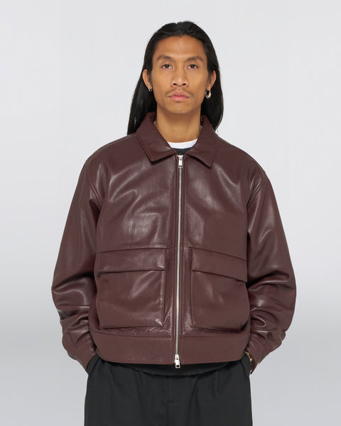 Dogma Jacket - Burgundy