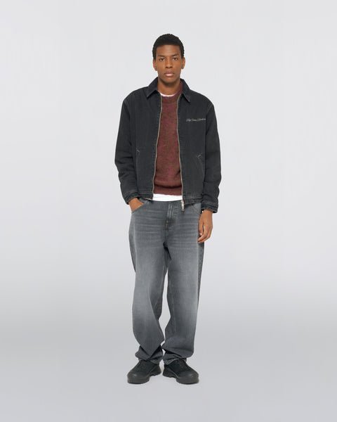 Hunter Zip Jacket - Black Stone Wash