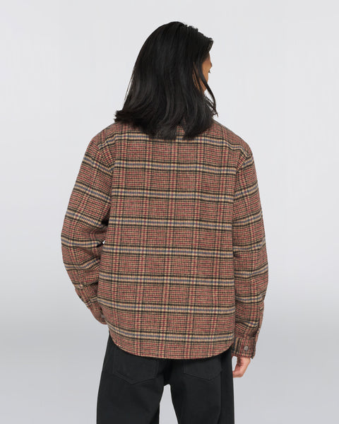 Julius Shirt - Burgundy Blue