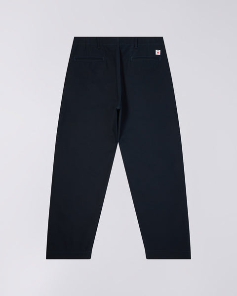 Wide Trousers Pant - Navy Unwashed