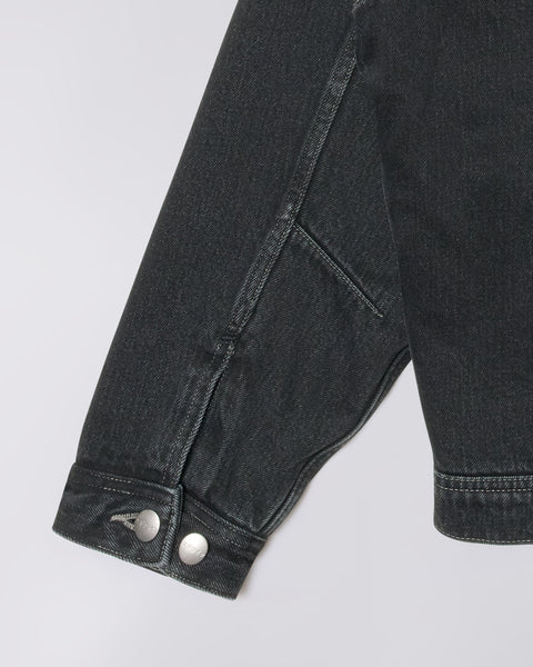 Hunter Zip Jacket - Black Stone Wash