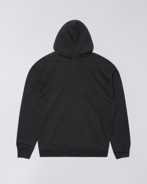 Gem Zipped Hoodie  - Black