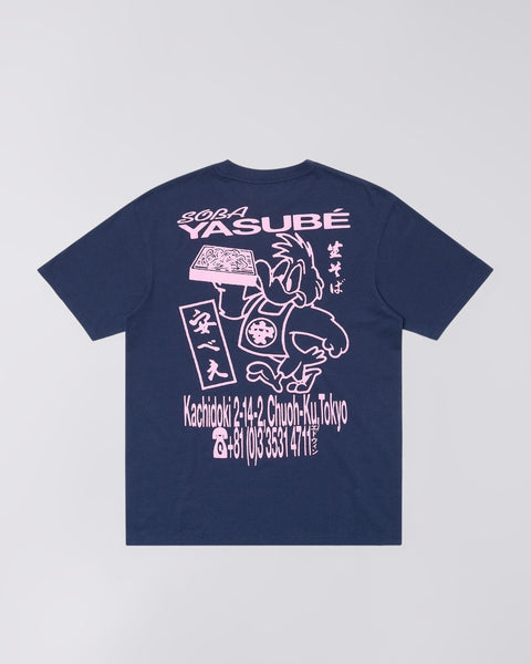 Soba Yasube T-Shirt - Maritime blue