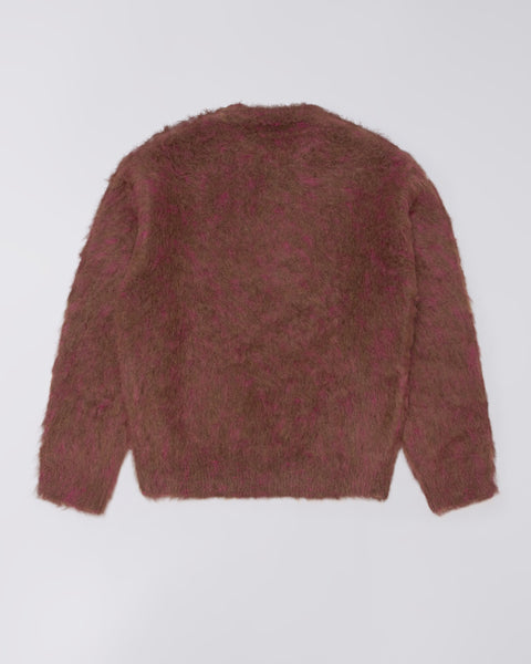 Baz Sweater - Brown/Pink
