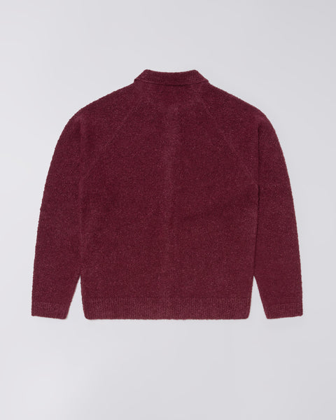 Gemini Cardigan - Burgundy
