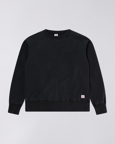 Raglan Sleeve Sweat - Black