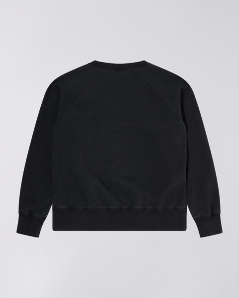 Raglan Sleeve Sweat - Black