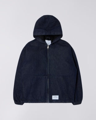 Daimon Hooded Jacket - Blue Rinsed