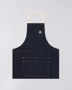 Louie Apron Red Listed Selvage 14oz - Blue Rinsed